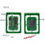 iso15693多协议 rfid射频读写器IC卡读卡模块nfc阅读器带psam卡座 天线主板一体式 ISO14443A USB