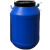 废液桶实验室25公斤大号容量塑料柴油溶试剂桶带盖储水危废收集缸 25升圆桶白色