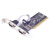 西霸FG-PMIO-V3T-0002S PCI2口RS232串口卡9针COM卡E1-PCI9865-