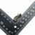 多耐福 UTX 简易织带套 收尾夹 扣具夹DIY背包配件 黑色内宽20mm