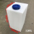 沁岑立式多功能长方形PE塑料车载水箱家用小方桶困水桶卧式柴油罐带盖 KC_30L-H_300*300*350