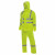 安大叔D763/C890反光雨衣裤套装3M视觉丽材料髙警示PVC防水涂层布 荧光橙 XXXXL