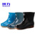 回力雨鞋雨靴短筒防滑防水鞋工胶鞋男女通用 553短筒蓝色 36码 