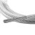 安达通 包塑镀锌钢丝绳 透明涂塑带胶钢丝绳带皮PVC钢丝绳包胶晾衣绳 5mm150米 
