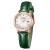 宝时捷（POSCER）手表 日月星辰系列全自动机械手表时尚女表皮带机械表6600L.RLW