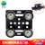 3d打印机配件欧标2020铝型材龙门板 滑轮V轮大轮V-Slot构建安装板 铝型材V轮(黑色内孔5mm)