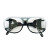 星曌电焊面罩眼镜焊工眼镜面具轻便护脸透气防强光防打眼防烧脸电气焊 1黑镜(不含面罩和绑带)