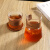 Mongdio手冲咖啡分享壶 胡桃木玻璃咖啡壶咖啡杯套装 透明胡桃木杯1只 180ml