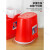 地拖桶老式红色拖地桶加厚拖把桶手压挤水桶清洁桶墩布桶 3806地拖桶