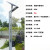 LED户外照明3米3.5米景区公园防水太阳能铝型材景观道路灯 3米双7太阳能 30W