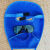 电焊工面罩3护脸电焊防护用品防拷脸焊工眼镜布料帆布二保焊加长 2蓝普通加厚版+2灰镜