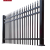 围墙护栏围栏 包装规格 一柱一栏 长度 3  高度 1.5 材质 锌钢