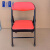 兰俊达精致折叠椅椅子小学生家用学习靠背椅书桌宝宝餐座椅地桌烧烤 黑红色椅 座高28公分