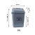 伏加瑞伏加瑞医疗废物垃圾桶桌面垃圾桶带盖翻盖垃圾桶5L黄10L灰15L兰18L 18L灰1个