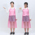 PVC围裙防水防油透明围裙加厚厨房食堂水产工厂简约加长防冻围腰 紫色（长95cm左右的）2条价