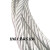 适用国标304不锈钢钢丝绳1 2 3 4 5 6 8 10 20钢丝绳钢丝晾衣绳细软绳 1.5mm7x19 10米