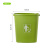 垃圾桶大容量办公室户外物业带盖厨房商家用特大号教室收纳 加厚绿色70L无盖