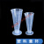 量杯 塑料  锥形量杯三角量杯50ml100ml奶茶带刻度量杯 测量杯MSY 塑料三角量杯50ml(50个)