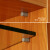衣柜隔板钉搁板支架活动木板托架橱柜玻璃固定拖层板托粒家具配件 2号黑色8个装