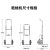 电动爬楼机轮式便携载重家具建材爬楼上下楼梯搬运神器可折叠 手推车
