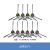 适配X1扫地机器人配件PRO OMNI拖布滚边刷滤网集尘袋清洁液 黑色边刷10个