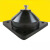 启宙 JGF型风机减震器 水泵橡胶垫圆形剪切碗式中央空调机组防振减振器 方形JGF-2(30-150kg) 