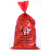 红色危险品处理袋生物垃圾袋耐高温高压消毒废弃物垃圾袋 红色PE 41.5*60cm 50个 耐121℃ 加厚