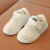 迪士尼（Disney）新春秋季男女宝宝鞋婴幼儿软底学步鞋运动单皮鞋0-2岁不掉鞋的 1806大红 15码内长11.5cm