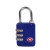 RESET小密码锁挂锁 TSA出国安检行李箱包锁工具箱储物柜门锁 蓝色R-141