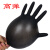 手套英科餐饮黑色防水级一次性手套实验室防护耐磨 黑色标准型英科级 1 S