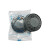 OEMG防尘面具工业粉尘水洗U2K双滤芯盒圆形配件焊工面罩W 活性炭滤芯+100棉 送吸汗套1个