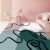 TLXT艺术轻奢抽象地毯耐脏地垫客厅卧室床边毯简约线条ins风北欧几何 沐浴之叶 60*90/cm(大尺寸门垫)