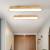欧普照明(OPPLE)长条过道LED吸顶灯日式实木卧室走廊阳台玄 长条实木60CM 三色光