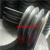 精密铸铁四槽皮带盘三角皮带轮外径120-300mm4槽B型电机轮B型槽轮 桔红色 4B140-48平