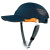 达林韦尔EN812轻型防撞帽男透气舒适防撞汽修防护头帽鸭舌帽透气 宝蓝色+下巴带
