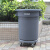 圆形垃圾桶大号泔水桶带轮子大容量商用户外塑料环卫桶 80L用加厚50个一包