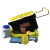 JESERY杰苏瑞 化学品处理 移动化学品泄漏应急箱 吸化学品套件 简易应急处理箱KIT905