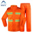 阿力牛 ASF288 环卫分体雨衣套装 路政防水雨衣雨裤 橙色(布内里) 180码 