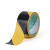 钢米 PVC警示胶带黑黄斑马线警戒地标贴地面5S标识彩色划线地板胶带 黑黄色 3.5cm*17米（4卷装）