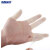 海斯迪克 加厚防滑护指 耐磨乳胶手指套(100只) 米白色 2.5cmS码 
