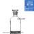 玻璃茶色瓶白色广口瓶玻璃瓶磨口瓶棉瓶酒瓶磨砂实验室用 125ml透明小口