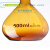 江玻容量瓶实验室A级可过检透明棕色高硼硅玻璃具塞定量瓶细颈梨形瓶10ML-1L 容量瓶棕色25ml  1个(A级可过检)