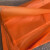 定制适用橘红色感染性加厚一次性织物包装袋废物大号废弃物垃圾袋 橘红平口120*140*2.5丝50
