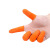 得筑工品 一次性麻点乳胶手指套乳胶手指套 保护手指套 白色L（0.5公斤) 