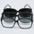 868电焊防护眼镜骑行防尘防风护目平光镜户外作业劳保眼镜焊接眼 868透明