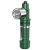 微笑鲨L型战术手电筒 带笔夹ABS弯管电筒Q28绿色套装（含1节18650锂电池）