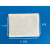软膜pvc物料卡套塑料标签袋透明自粘卡片袋价签套背胶卡套订制 横款 8.5*6CM