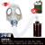 康保仕防毒面具喷漆化工冷库农药喷涂防护酸性气体全面罩 3号罐(防毒3件套)