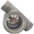 SG-YL11-1偏心式叶轮水流指示器不锈钢内螺纹叶轮视镜流量观察器 【304新款】DN25 L110mm