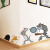 猫和老鼠3d立体墙贴画卧室儿童房间布置创意客厅墙壁装饰自粘贴纸 猫打老鼠正方向 大